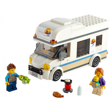 Lego City 60283 Wakacyjny kamper z wyposażeniem 5+